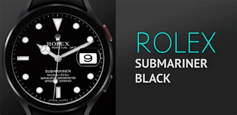 android wear rolex watch face apk|rolex submariner watchface download.